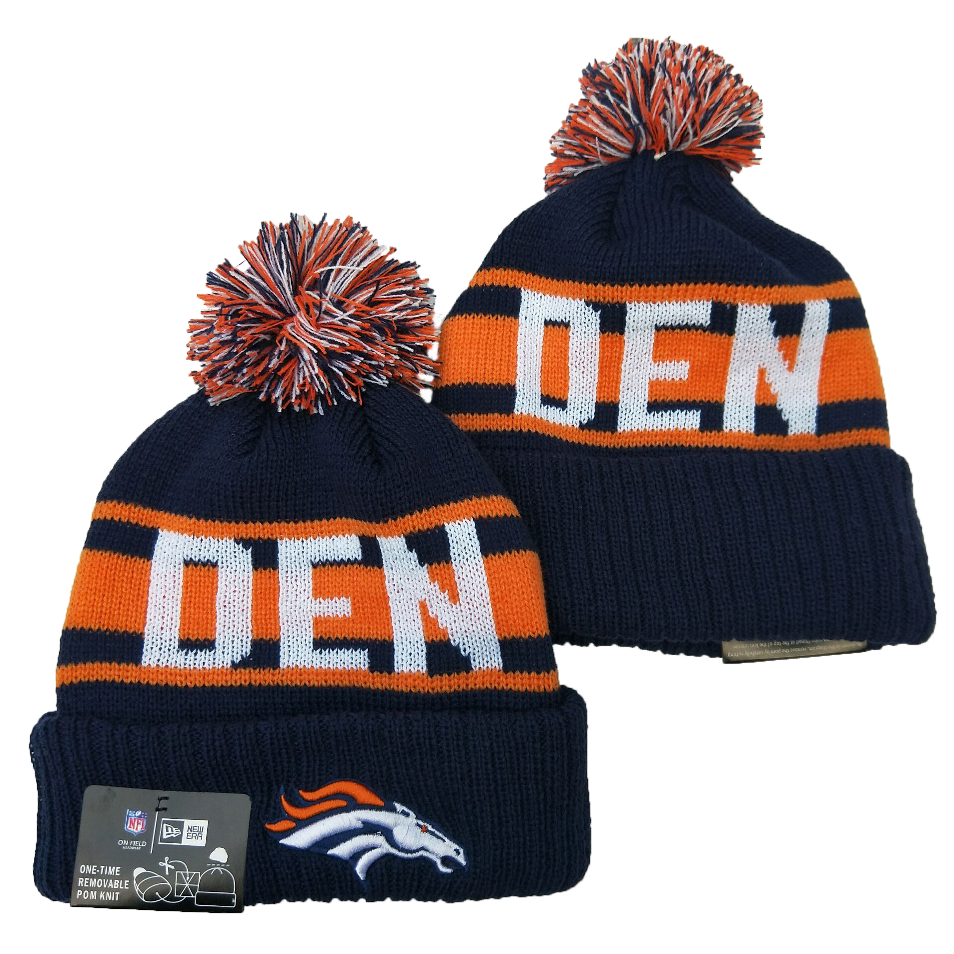 Denver Broncos Knit Hats 047